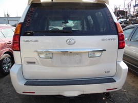 2004 LEXUS GX470 WHITE 4.7L AT 4WD Z18199